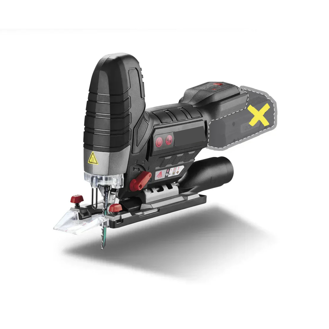 Sierra Caladora Inalámbrica Brushless – 20V con Maletín y Accesorios