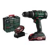 Taladro 20 V con 2 baterías, cargador y accesorios - PK®